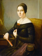 Elizabeth Oakes Prince Smith (Mrs. Seba Smith), c. 1845.