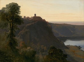 View of Lake Nemi, 1843.
