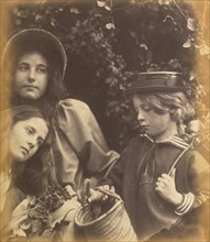 Elizabeth Keown, Kate Keown, and Freddy Gould, c. 1866-1868.
