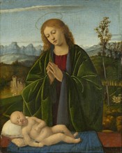 Madonna Adoring the Child, c. 1520.