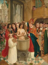 The Baptism of Clovis, c. 1500.