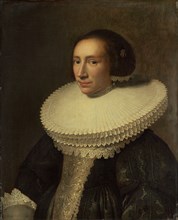Portrait of a Lady with a Ruff, 1638. Creator: Michiel van Mierevelt.