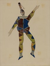 Dancing Doll: Harlequin, c. 1936.