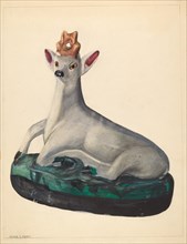 Deer Figurine, c. 1936.