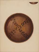 Pie Plate, 1936.