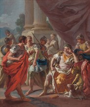 Alexander Condemning False Praise, 1760s.