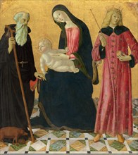Madonna and Child with Saint Anthony Abbot and Saint Sigismund, c. 1490/1495.
