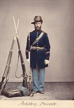 Artillery, Private, 1866.