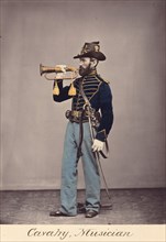 Cavalry, Musician, 1866.