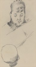 Bust of Madame Cézanne [verso], 1884/1885.