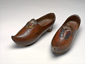 Pair of Wooden Shoes (Sabots) [right], 1889/1890.
