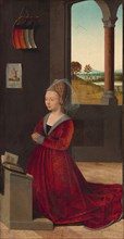 Portrait of a Female Donor, c. 1455.