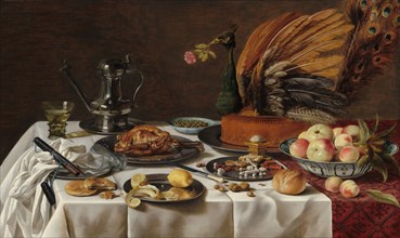 Still Life with Peacock Pie, 1627.