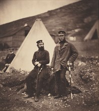 Captain Graham and Captain MacLeod, 42nd Regiment, 1855, printed 1856.