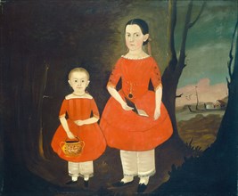 Sisters in Red, c. 1840/1850.