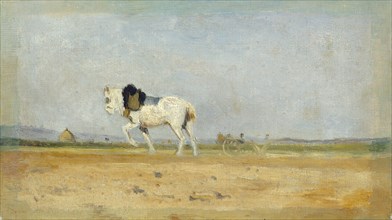 A Plow Horse in a Field, 1870/1874.