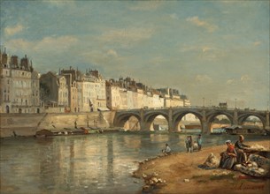 Pont de la Tournelle, Paris, 1862.