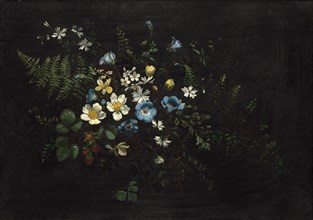 Spray of Flowers and Ferns, date unknown. [19th century].