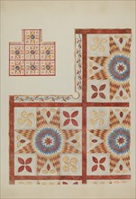 Applique Quilt, 1935/1942.