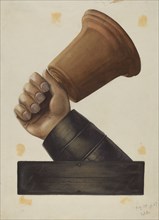 Bell in Hand Tavern Sign, 1935/1942.