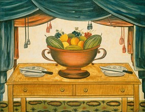 Bowl of Fruit, c. 1830.