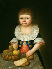 Boy with a Basket of Fruit, c. 1790.