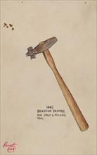 Branding Hammer, 1935/1942.