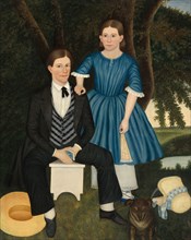 Brother and Sister, c. 1845.