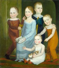Five Children of the Budd Family, c. 1818.