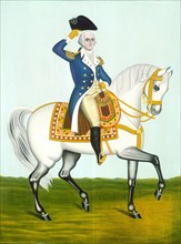 General Washington on a White Charger, 1835 or after.