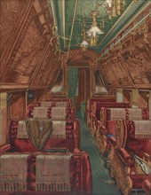 Interior of Pullman Coach, 1888, 1935/1942.