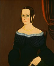 Lady Wearing Spectacles, c. 1840.