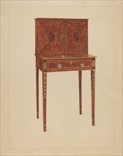 Lady's Writing Cabinet, 1935/1942.