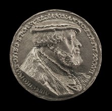 Melchior von Osse, 1506-1557, Chancellor of Saxony [obverse], 16th century.