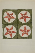 Quilt Blocks - Applique Star, 1935/1942.