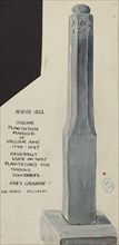 Sugar Plantation Marker, 1935/1942.