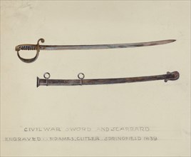 Sword and Scabbard, 1935/1942.
