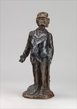 The Small Shopkeeper (Le petit propriétaire), model probably after 1860, cast around February 1956.