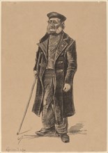 Orphan Man, Standing, 1882.