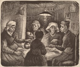Potato Eaters, 1885.