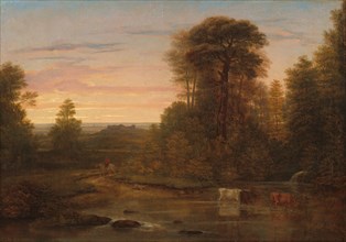 A Landscape after Sunset, c. 1819.