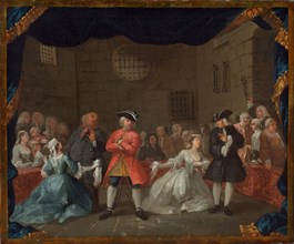A Scene from The Beggar's Opera, 1728/1729.