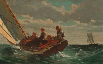 Breezing Up (A Fair Wind), 1873-1876.