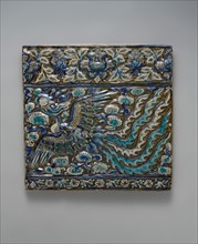 Tile with Image of Phoenix, Iran, late 13th century.