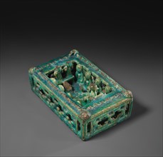 Model of a House with Festive Scene, Iran, 12th-early 13th century. Ceramic house models may have been wedding gifts.