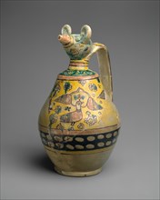 Animal-Spouted Pitcher, Iran, 9th-10th century.