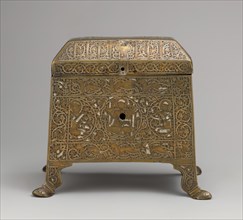 Casket with Figural Imagery, Iran, mid-13th century.