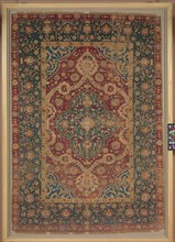 Silk Kashan Carpet, Iran, 16th century.