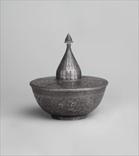 Bowl with Cover, Iran, 19th century.