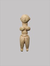 Female Fertility (?) Figure, Iran, 5000 B.C.- 9th century A.D.. Could be a residual piece from a  previous periods; may have functioned as a toy.